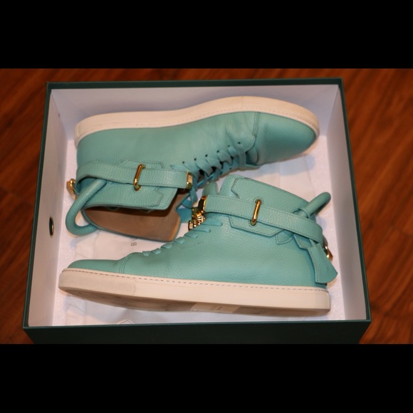 Mens Buscemi Alice Clip High-Top Sneakers size 44 (11) - Picture 3 of 10